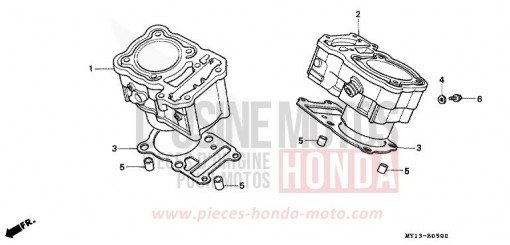 CYLINDRE XRV750P de 1993